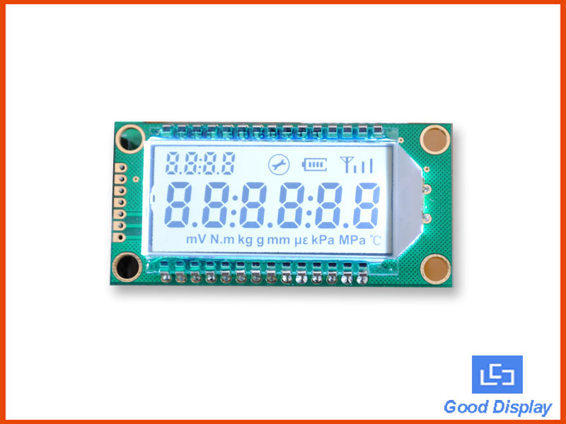 6位8字-40度超低溫段碼LCD液晶模塊 GDM0689